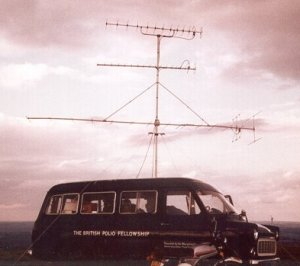 Contest aerials and vehicle